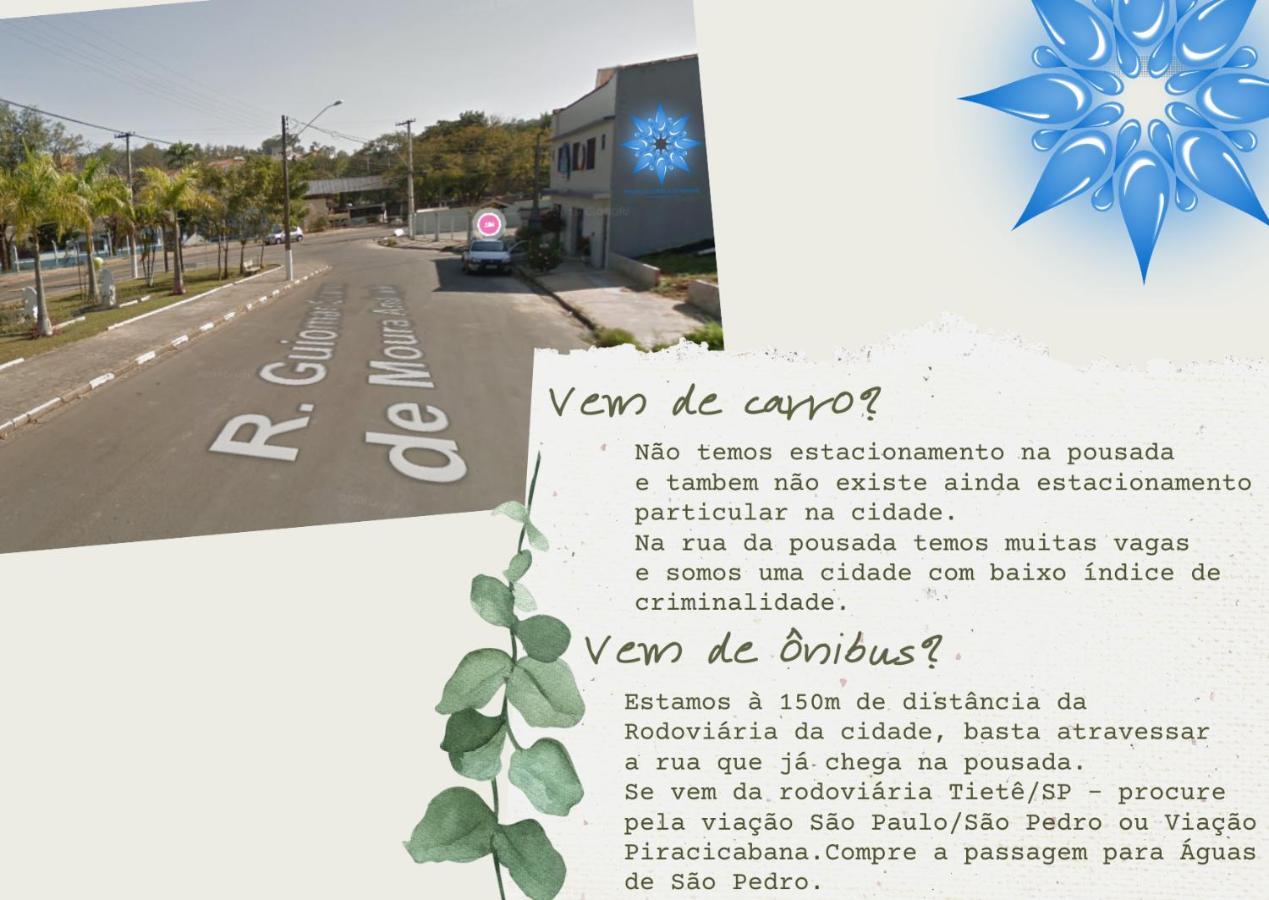 Estrela Da Manha Pousada - Centro De Aguas - Proximo Ao Thermas Águas de São Pedro Dış mekan fotoğraf
